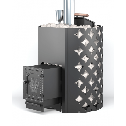 Банная печь ЭТНА 24 (ДТ-4) Закрытая каменка Амазонка бай фото в Витебске