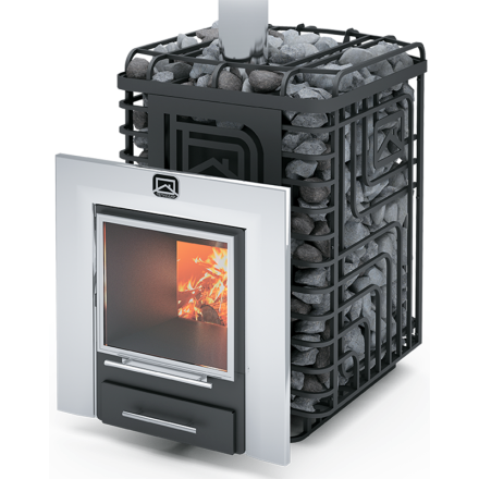 Печь для бани Теплодар Сибирский Утес-20 ЛП Профи Панорама Амазонка бай фото в Витебске