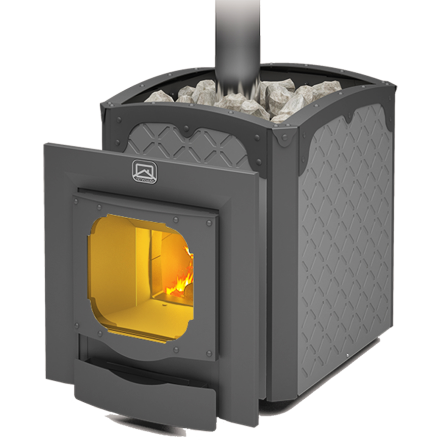 Печь для бани Теплодар Былина-24Ч Панорама Амазонка бай фото в Витебске