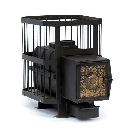 Печь банная чугунная СИБИРЬ-18 чугунная дверка (сетка) в Витебске