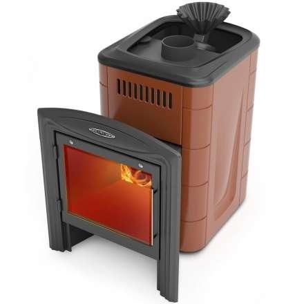 Печь для бани Термофор Гейзер Мини 2016 Carbon Витра ЗК терракота купить в Витебске