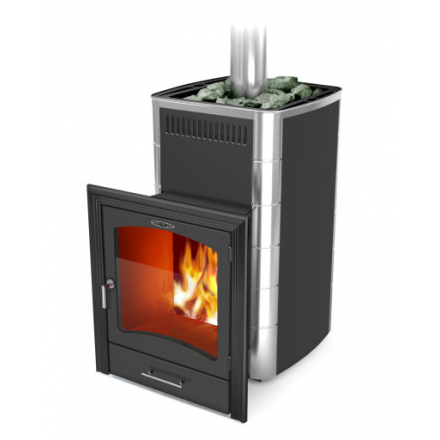 Печь для бани Термофор Калина II Inox БСЭ антрацит НВ ПРА Амазонка бай фото в Витебске