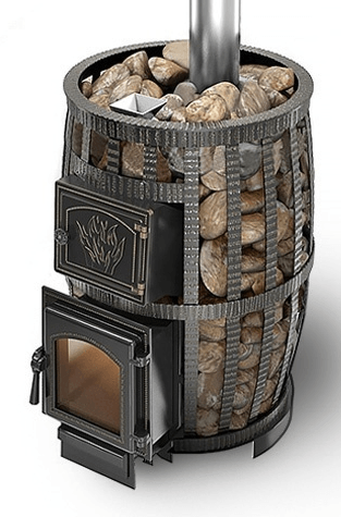 Печь для бани Везувий Легенда Русский Пар Ковка 18 (270) б/в в Витебске