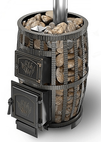 Печь для бани Везувий Легенда Русский Пар Ковка 24 (271) б/в в Витебске