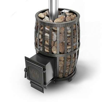 Печь для бани Везувий Легенда Русский Пар Ковка 30 (271) в Витебске