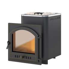 Печь для бани Везувий Русичъ Антрацит 16 (205) Амазонка бай фото в Витебске