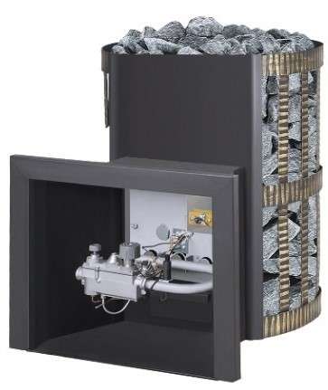 Печь газодровяная для бани Везувий Скиф Ковка 18 (ДТ-3) купить в Витебске