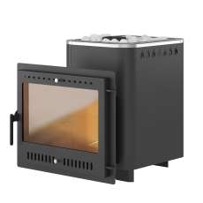 Печь для бани Везувий Русичъ Антрацит 16 Панорама Амазонка бай фото в Витебске