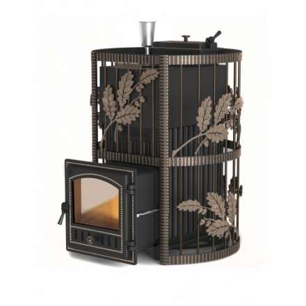 Печь для бани Везувий Эверест Ковка 24 (280) закрытая каменка Амазонка бай фото в Витебске