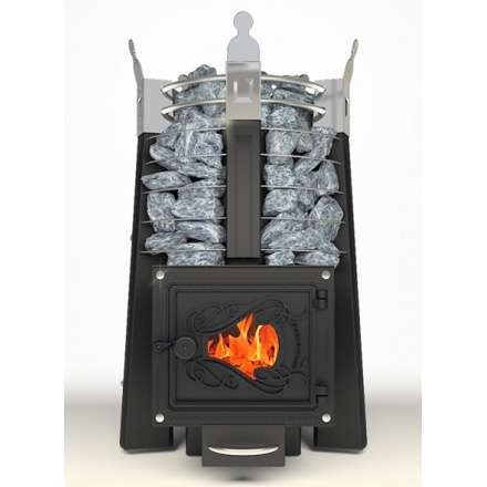 Печь для бани Добросталь Августа стоун стронг со стеклянной дверкой Амазонка бай фото в Витебске