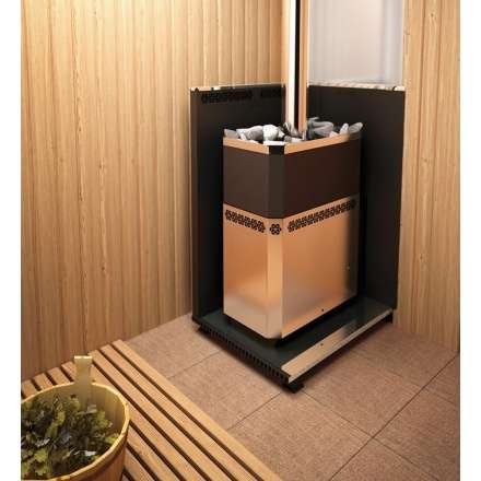 Печь для бани Теплодар Русь-12 ЛНЗП Профи Панорама (1.1) в Витебске