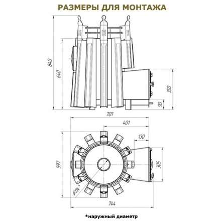 Печь для бани Добросталь Екатерина Великая в Витебске