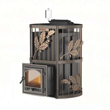 Печь для бани Везувий Эверест Inox 15 (210) Ковка Амазонка бай фото в Витебске