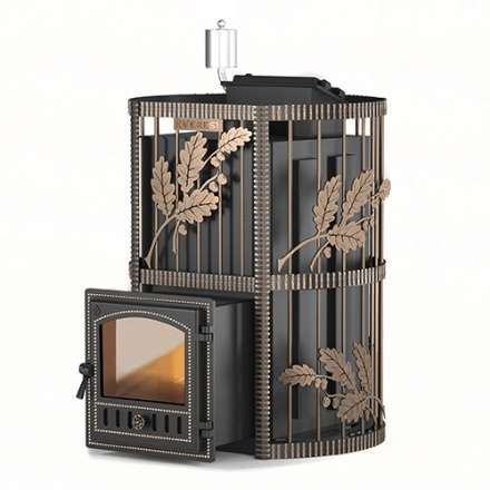 Печь для бани Везувий Эверест Inox 25 (280) Ковка Амазонка бай фото в Витебске