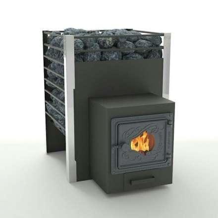 Печь для бани Добросталь Жара-люкс 20 дверка со стеклом Амазонка бай фото в Витебске