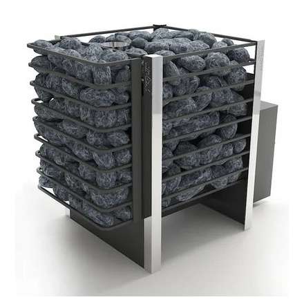 Печь для бани Добросталь Жара-люкс 20 панорамная дверка в Витебске