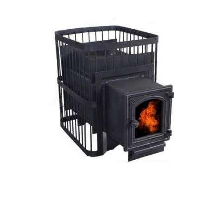 Печь банная ComfortProm РЕТРО  СТАЛЬ 8 мм стекло 26 м3 купить в Витебске