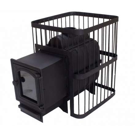 Печь банная ComfortProm РЕТРО ЧУГУН стекло 20 м3 купить в Витебске