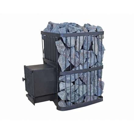 Печь банная ComfortProm "РЕТРО" ПРЕМИУМ ЧУГУН закр. каменка 26 м3 Амазонка бай фото в Витебске