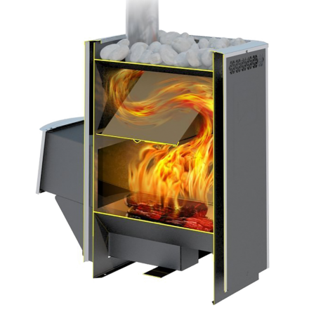 Печь для бани Теплодар Сибирь-20 ЛК в Витебске