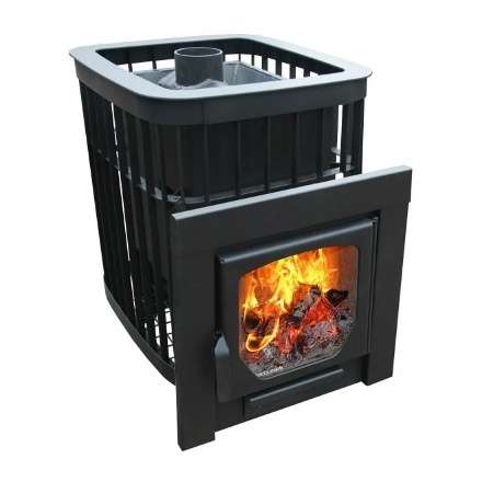 Печь для бани Варвара Каменка Мини с/к пан. дв. ук. топка купить в Витебске