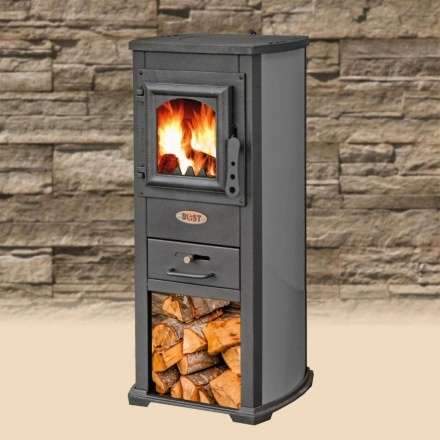 Печь-камин Blist Ekonomik Lux N чугунная дверца бежевый Амазонка бай фото в Витебске