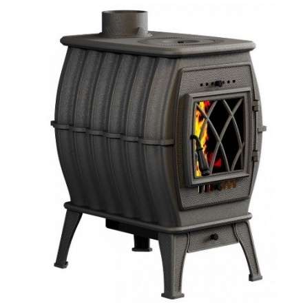 Печь-камин ProMetall Бахта (черная) купить в Витебске