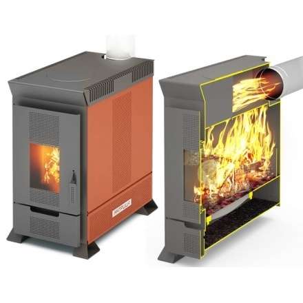 Отопительная печь Теплодар Матрица 200 в Витебске