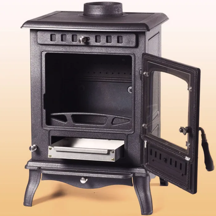 Печь-камин чугунный FireWay Erik в интерьере чёрный Амазонка бай фото в Витебске