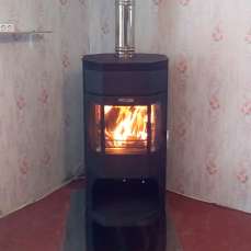 Недорогой камин с отделкой шамотом Сибирь 12 фото в интерьере в Витебске