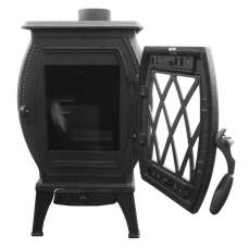 Печь чугунная со стеклом ПМЧ-10С фото  в Витебске