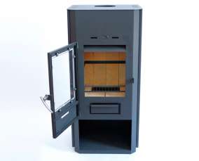 Недорогой камин с дровницей Сибирь 8 фото в Витебске