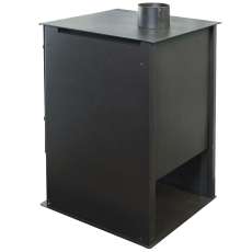 Купить Печь-камин Варвара Гармония 105 (черная) в Витебске в Витебске