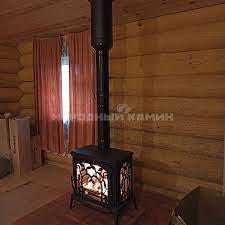 Купить Печь-камин NORDflam Arica в интерьере в Витебске Амазонка бай фото в Витебске