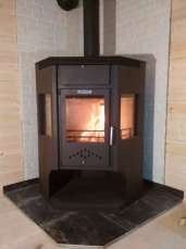 Отопительная печь-камин Сибирь 15 фото в интерьере в Витебске