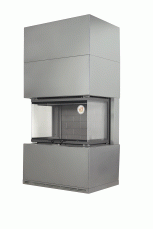 Камин Родос 800 ГРАФИТ шамот черный в Витебске