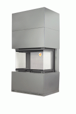 Камин Родос 800 ГРАФИТ шамот белый в Витебске