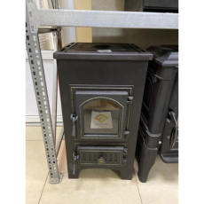 купить Печь-камин Везувий ПК-01 (270) c плитой бежевая 9 кВт в Витебске в Витебске