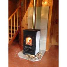 купить Печь-камин Везувий ПК-01 (270) c плитой бежевая 9 кВт в Витебске в Витебске