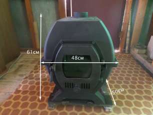 Купить Печь отопительная чугунная Везувий Триумф 180 с т/о в Витебске в Витебске