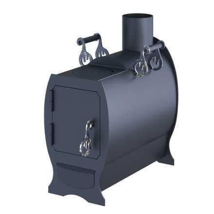 Отопительная печь Царь-печи Буржуйка с конфоркой Амазонка бай фото в Витебске