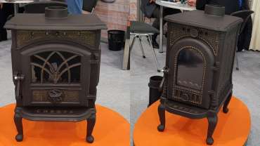 Недорогой камин Сибирь 7 чугунная фото в интерьере в Витебске