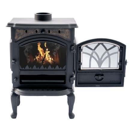 Печь-камин Сибирь 7 чугунная фото в Витебске