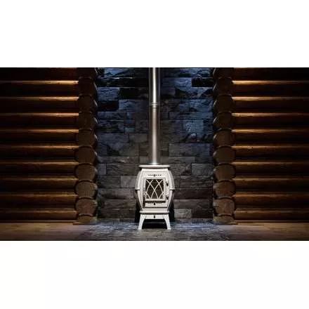 Купить Печь-камин Печь-камин ProMetall Бахта (серая) чугун в Витебске Амазонка бай фото в Витебске