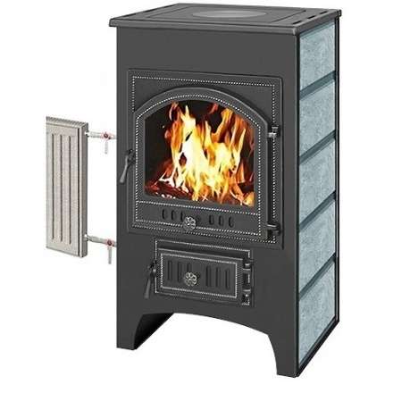 Печь-камин Везувий ПК-02 (205) с плитой и т/о, т/х 12 кВт купить в Витебске