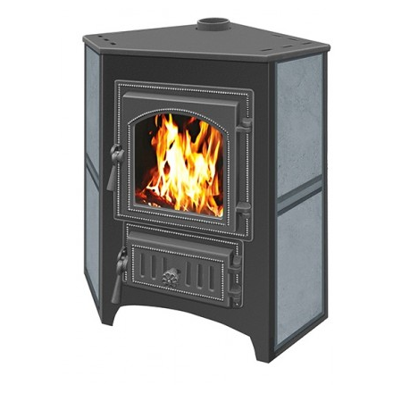 Печь-камин Везувий ПК-01 (220) угловой талькохлорит 9 кВт Амазонка бай фото в Витебске