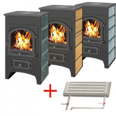Купить Печь-камин Везувий ПК-02 (205) с плитой талькохлорит 12 кВт в Витебске в Витебске