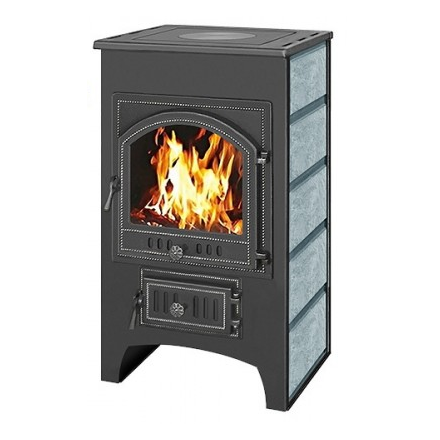 Печь-камин Везувий ПК-02 (205) с плитой талькохлорит 12 кВт Амазонка бай фото в Витебске