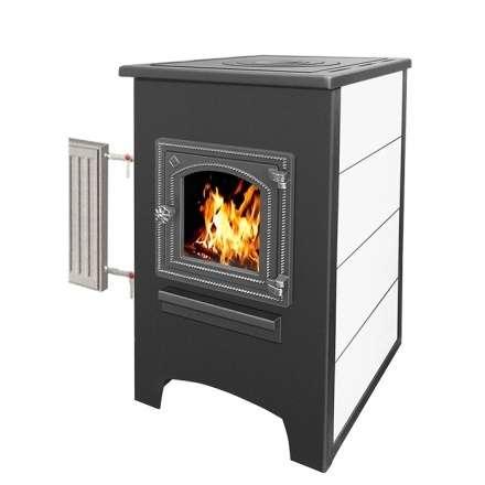 Камин ЭТНА (ДТ-4С) с плитой и теплообменником купить в Витебске