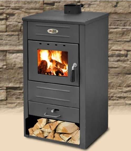 Печь-камин Blist B2 E с водяным контуром Амазонка бай фото в Витебске